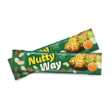 Горіховий Батончик-мюслі з фруктами частково глазурований Nutty Way 40гр