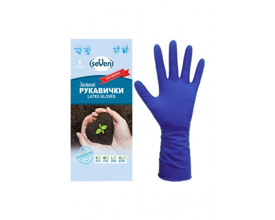 Рукавички Ambulance сині L 1 пара 69274