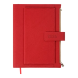 Щоденник датований BUROMAX 2024 ENIGMA A5 червоний BM 2113-05