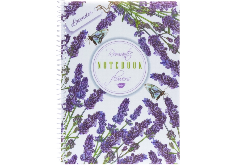 Блокнот А5 Spring Mood Sun спіраль клітинка ECONOMIX 80 аркушів E21952-01