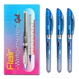 Ручка гелева Writometer 747 Flair  синя