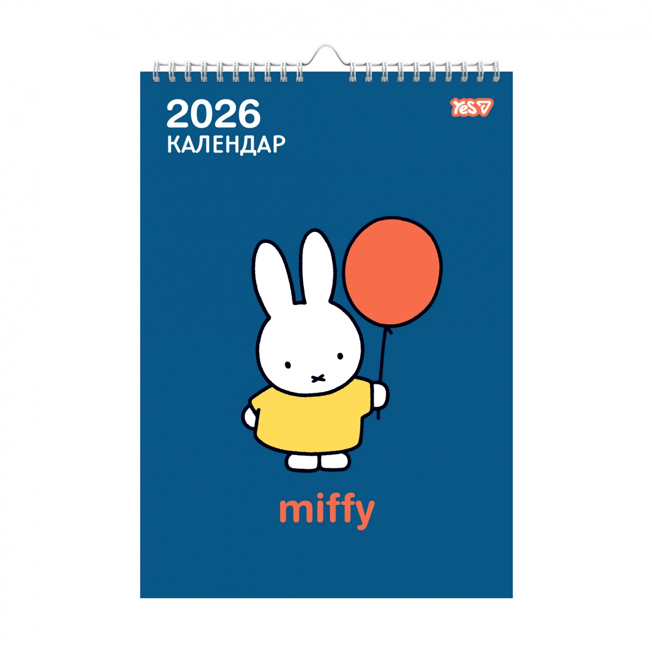 Календар-планер настінний А3 2026 Yes Miffi 270272 Календар-планер настінний А3 2026 Yes Miffi 270272