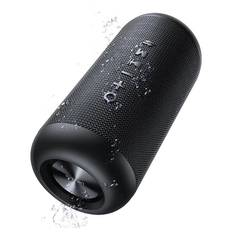 Портативна колонка Usams US-YX008 Portable Outdoor Wireless Speaker - YX Series BT5.0 Black