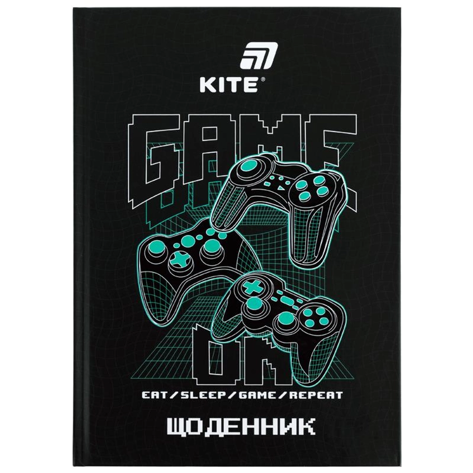Щоденник шкільний Kite тверда обкладинка Game on K26-262-5 — фото 2