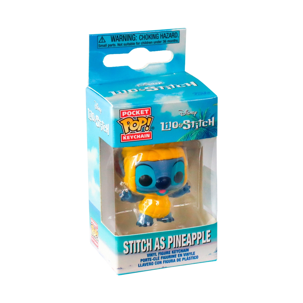 Ігрова фігурка на кліпсі FUNKO POP! серії Ліло та Стіч - СТІЧ З АНАНАСОМ