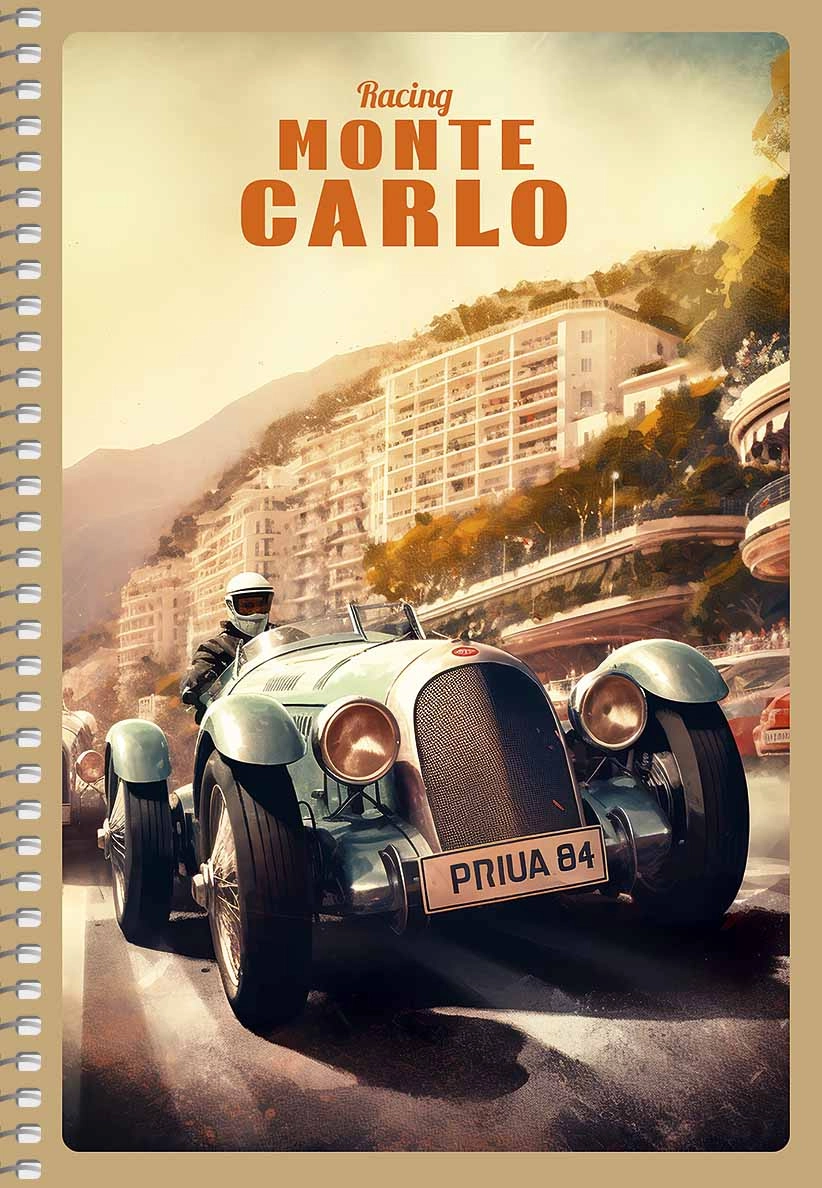 Блокнот спіраль A5 Student 96 аркушів в клітинку кремовий — фото 2