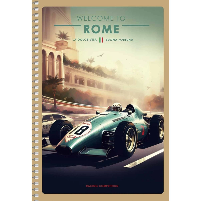 Блокнот спіраль A5 Student 96 аркушів в клітинку кремовий — фото 7