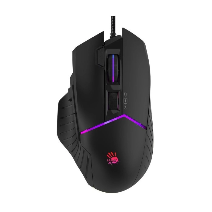 Миша дротова A4Tech Bloody W95 Max Black