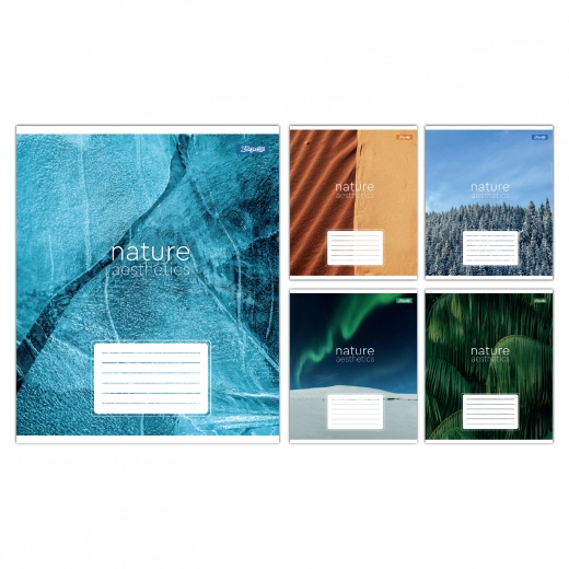 Зошит учнівський 48 аркушів клітинка 1В Nature aesthetics 768104