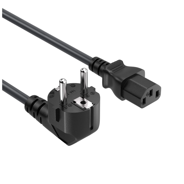 Кабель живлення C13 1.8m black ColorWay (CW-CBP082-BK)