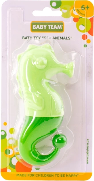 Іграшка для ванни силіконова Морський коник, арт 9019 — Іграшки