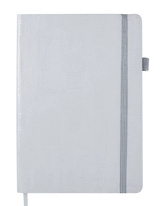 Блокнот діловий PLANET, А5, 96 арк., клітинка, бежевий, шт.шкіра