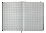 Блокнот діловий PLANET, А5, 96 арк., клітинка, бежевий, шт.шкіра