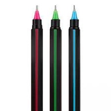 Ручка масляна Triangular Black YES 0.7мм синя 412102