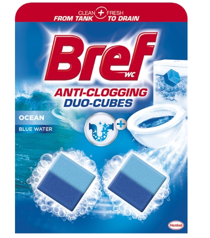 Очисний кубик для унітазу Bref Дуо-Куб 100 г