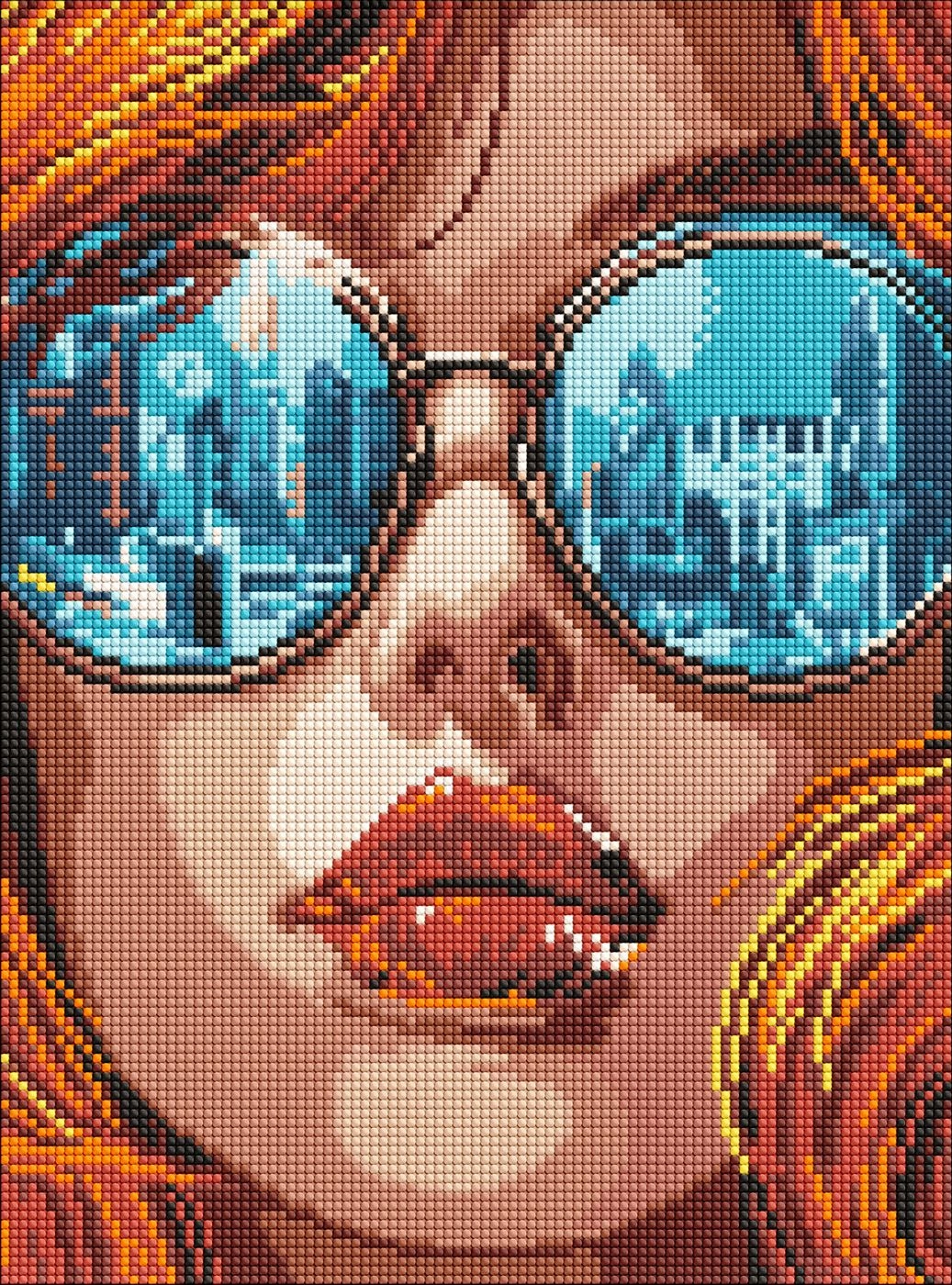 Алмазна мозаїка Ідейка Пейзаж Лондона 30×40 см — фото 2