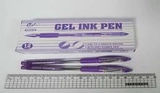 Ручка гелева Techjiao 501B Josef Otten фіолетова