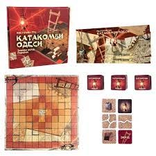 Настільна гра Strateg  Катакомби Одеси Strateg 30285