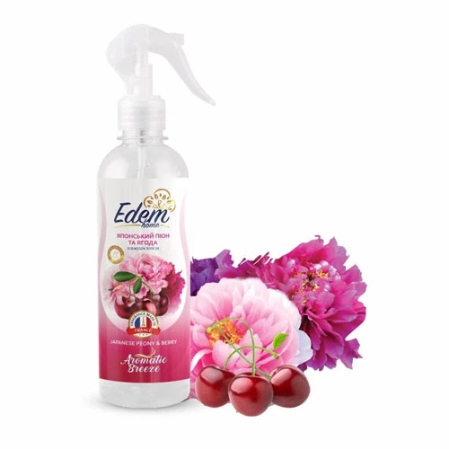 Освіжувач повітря Aromatic Breeze Edem Home Японський піон та ягода 420мл EH551004