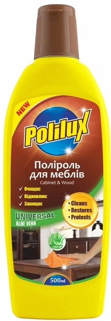 Поліроль для меблів Polilux Алое вера 500 мл PL50731