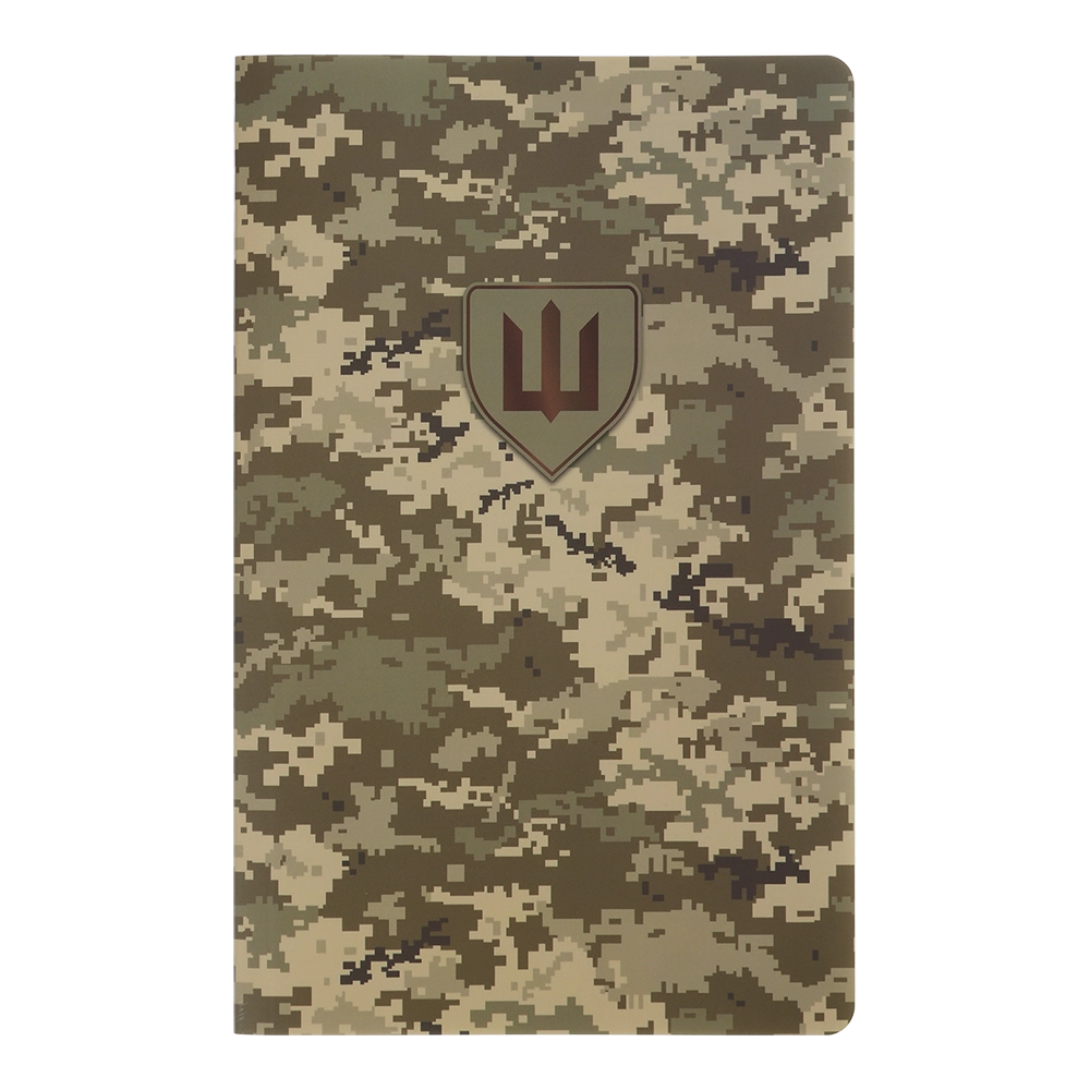 Блокнот A5 Buromax Military каменевий папір — фото 2