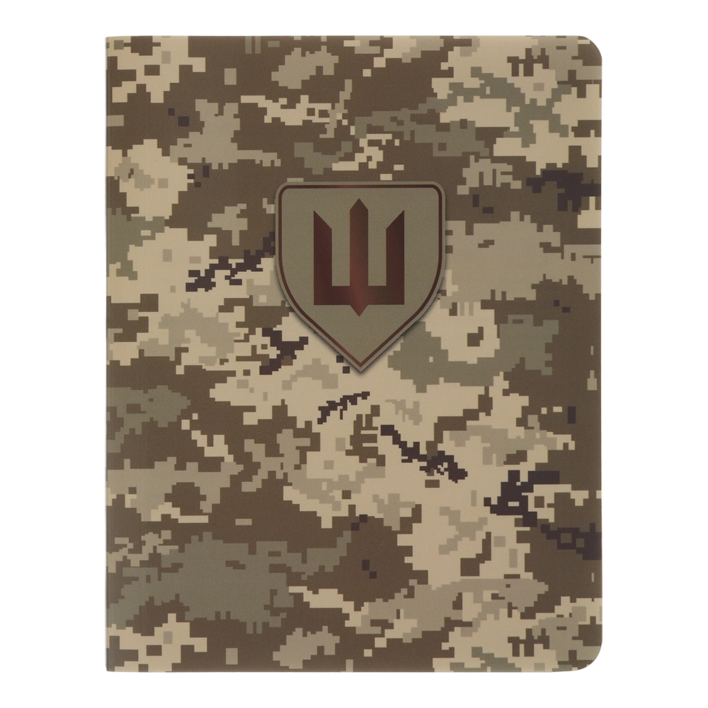 Блокнот A6 Buromax Military вапняковий папір — фото 2