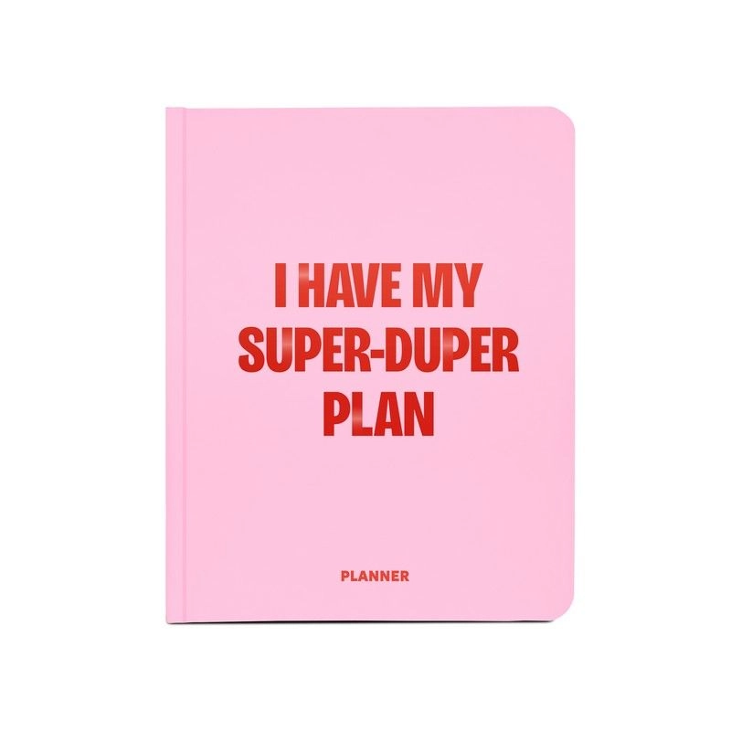 Блокнот для планування I HAVE MY SUPER-DUPER PLAN рожевий orner-2745 Блокнот для планування I HAVE MY SUPER-DUPER PLAN рожевий orner-2745