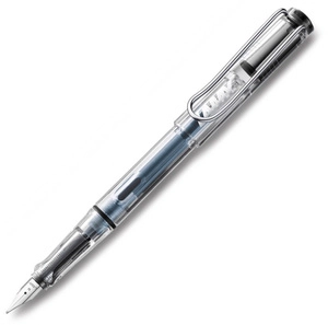 Ручка перова Lamy 4000085 012 FH прозорий F T10 синій