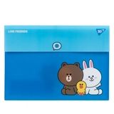 Папка-конверт YES A4 на кнопці Line Friends 492080