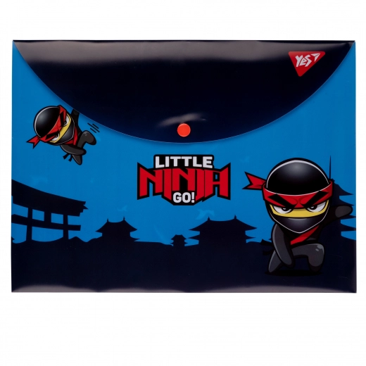 Папка-конверт YES А4 на кнопці Ninja 492162