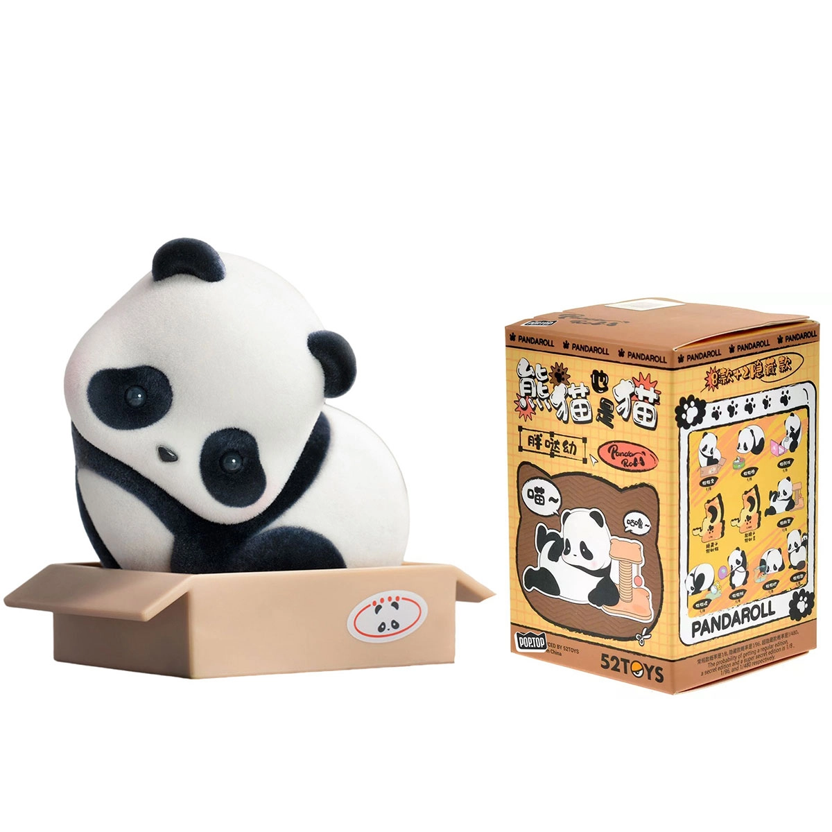 Фігурка колекційна POP TOP 52Toys серії Panda Roll- МЯВ ПАНДИ 22CB437GG13