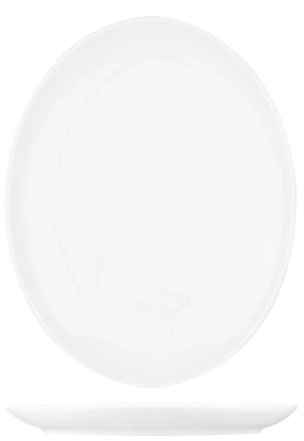 Блюдо овальне Ardesto 20,5х16 см порцеляна AR3725 Блюдо овальне Ardesto 20,5х16 см порцеляна AR3725
