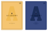 Блокнот на пружині A4 Interdruk Academy Hybrid 80 аркушів клітинка