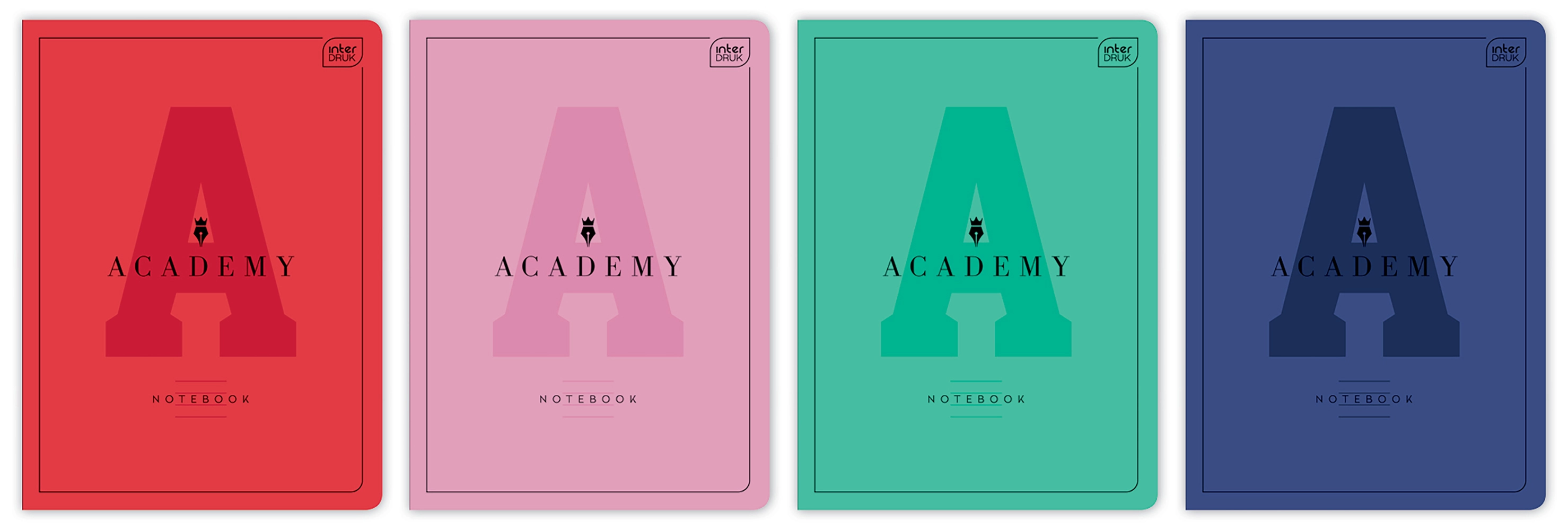 Блокнот A5 Interdruk Academy Hybrid 32 аркуші лінійка — фото 2