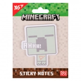 Папір з липким шаром Yes фігурний Minecraft Creeper 40 аркушів 170398