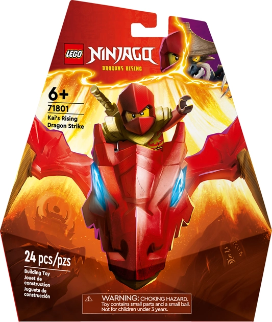 Конструктор Lego Ninjago Атака повсталого дракона Кая 71801