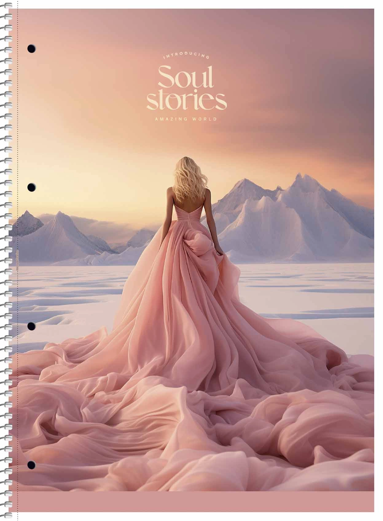 Коледж-блок спiраль А4+ Student 80 аркушів у лінію кремовий блок 70г/м2 A4-080-6711L