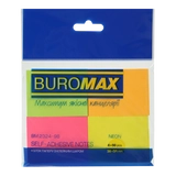 Папір з липким шаром 38*51мм BM.2324-98 4 кольори по 50 аркушів