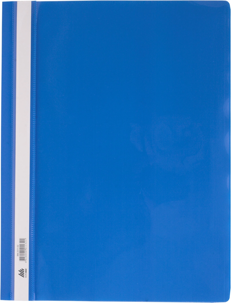 Швидкозшивач пластиковий A4 PP 3311 Buromax  -02 синій