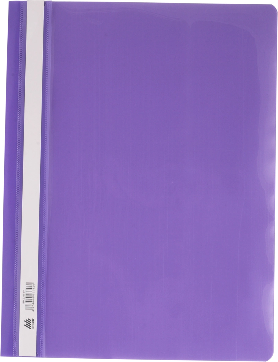 Швидкозшивач пластиковий A4 PP 3311 Buromax  -07 фіолетовий