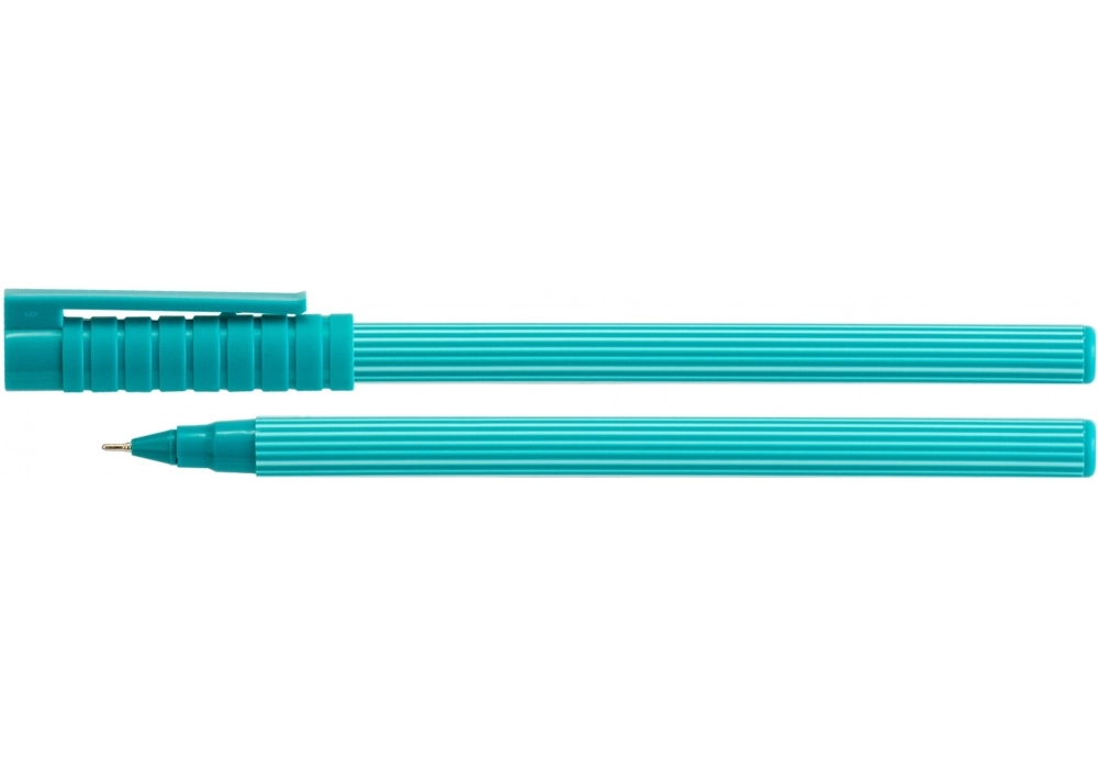 Ручка масляна Economix TROPIC 0,7 мм, пише синім