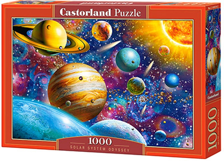 Пазли Castorland 1000 деталей Подорож Сонячною системою C-104314