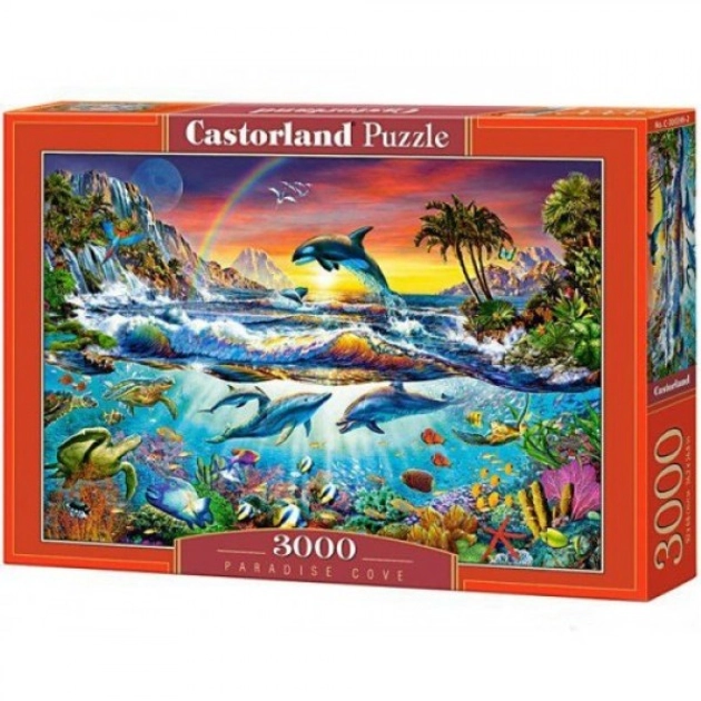 Пазли Castorland 3000 деталей Райська бухта C-300396 Пазли Castorland 3000 деталей Райська бухта C-300396