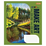 Зошит 36 аркушів клітинка 1В Make art 766671