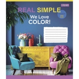 Зошит 36 аркушів клітинка 1В We love color 766676