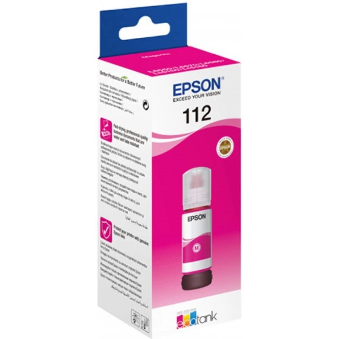 Чорнило Epson 112 Рожеве (C13T06C34A)