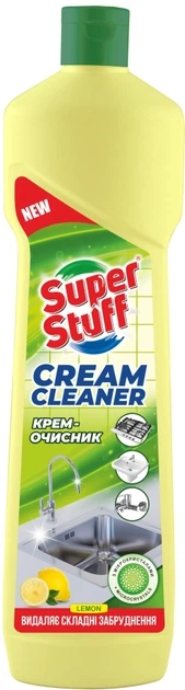 Крем для чищення поверхонь SuperStaff Лимон 500мл SF51905