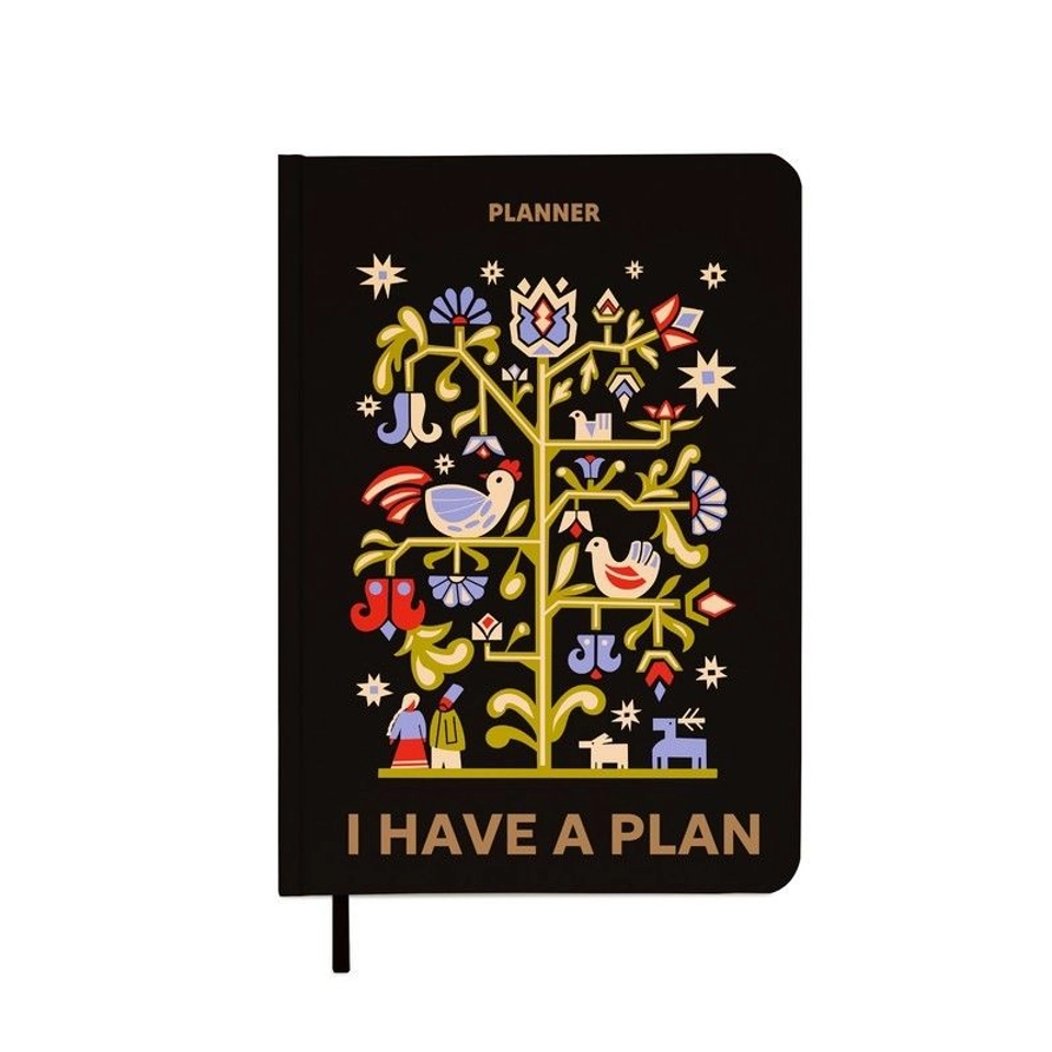 Блокнот для планування I HAVE A PLAN mini з орнаментом orner-3013 — 