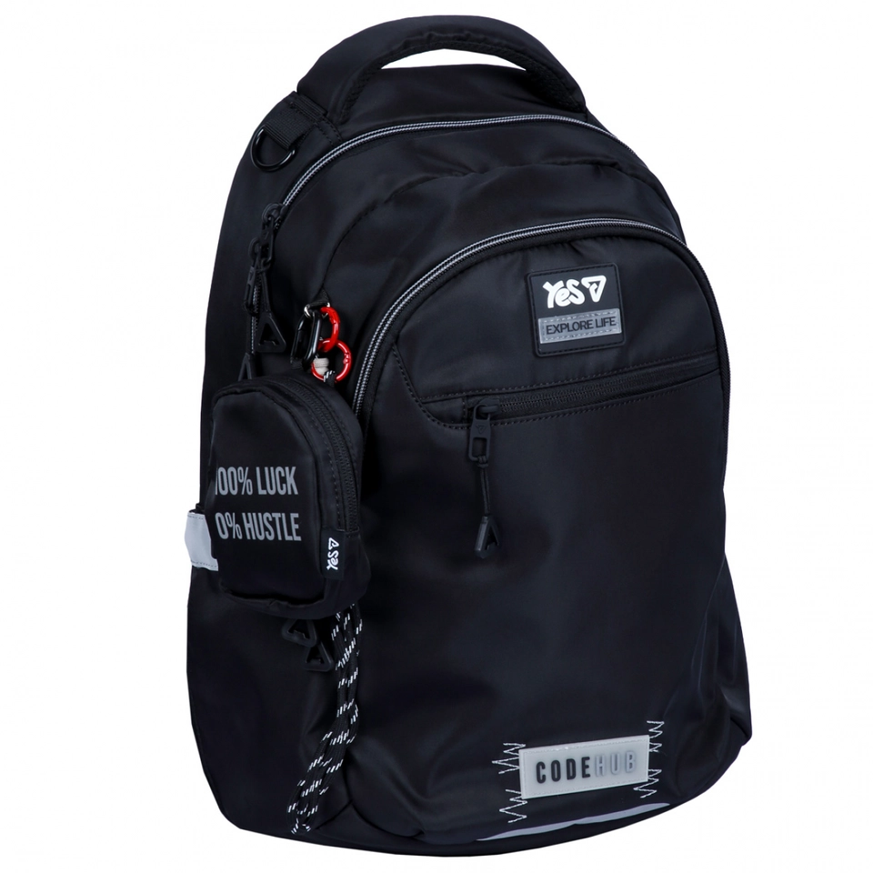 Pюкзак шкільний Yes ТS-54M Code Hub 550331 — 