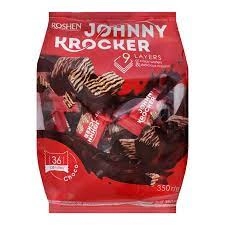 Цукерки вафельні Johnny Krocker choco Roshen ВКФ 350г/10шт 35489